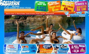 www.aquafan.it: per vivere in anteprima il divertimento del Parco Acquatico più famoso d'Europa
