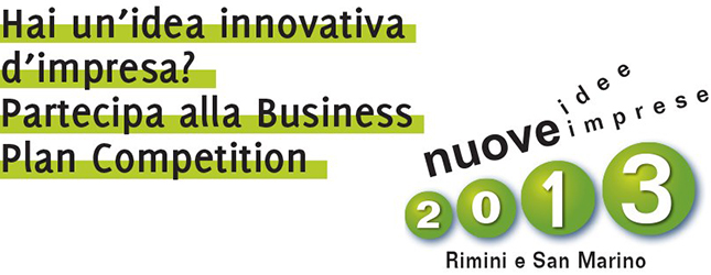 Nuove Idee Nuove Imprese 2013