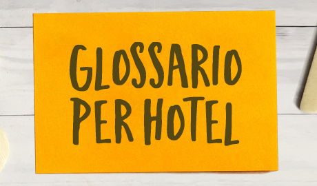 glossario per hotel